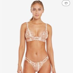 Vitamin A Neutra Bralette Bikini Top